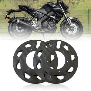 tryfly carbon finish wind design frontrear pro disc wheel cover 17 inch bike fairing kit