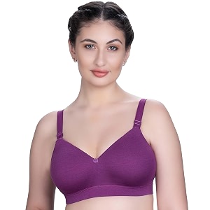 TRYLO Women Cotton Wirefree Bra