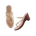 TRYME Alluring Wedge Slip On Sandal Embellished
