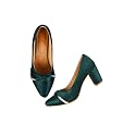 TRYME Chunky Heel Bellies Women39s Fashion Pointed