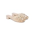 TRYME Embellished Block Heel Mules for Women