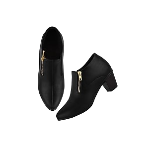 TRYME and Stylish Block Heel Fashionable ankle