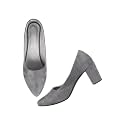 TRYME TrendyampFashion Pointed Pump Block Heel Sandals