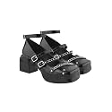 TRYME Women39s Ankle Buckle Strap Mary Jane