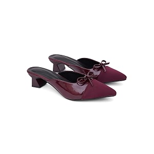 TRYME Womens Block Kitten Heel Sandals