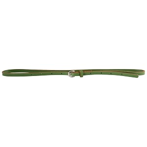 trysco  baby girls genuine leather narrowsleek belt waist size 1834- 2234