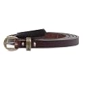 trysco� Baby Girls Pure Genuine Leather Belt, Waist size- 18"- 22" (for 4-10 Years Kids) Brown