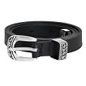 trysco® Full Grain Leather Belt for Girls/Women's | MultiPurpose Adjustable Belt | Width-18 mm