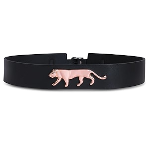 trysco girlsteenagerswomen39sgenuine leather jaguar belt width 40mm waist size- 2434- 3634