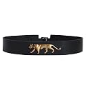 trysco® Girls,Teenagers,Women's,Genuine Leather Jaguar Belt (Width 40MM) (waist Size- 24"- 36")