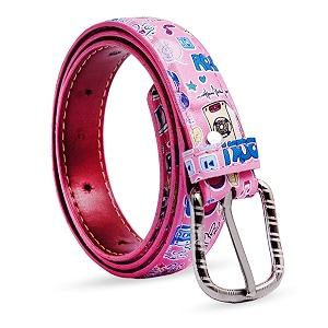 trysco kids faux leather belt for jeansdresses pack of 1pack of 3 waist size-22-2634
