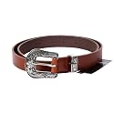 trysco®, Pure Genuine Leather, Girls/Women Multi Purpose Belt (WAIST SIZE-24-46) (WIDTH-23MM)