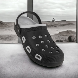 trz men clogs sandal black  5