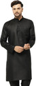 TS Lifestyle Men Solid Straight Kurta