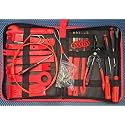 Tsaif 40 Pieces ABS Material Professional Car Trim Removal Kit with Sturdy and Unbreakable Zip Case Panel Trim Upholstery Rivets Clip Puller Plier Fastener Car Door Panel Dashboard