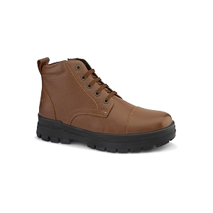 TSF 8712 Tan Genuine Leather Police Boot