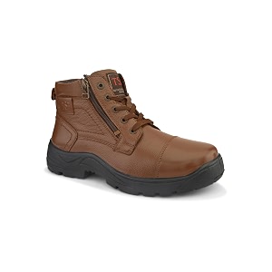 TSF 9405 Lace-Up Zipper Police Boot