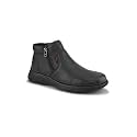 TSF Leather 8617-Black boot for men