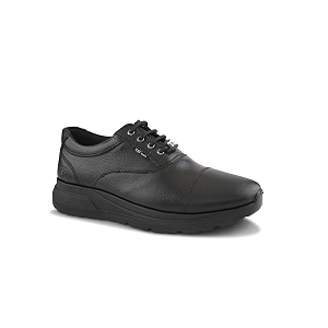 TSF Police Black Leather Shoes for Men