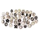 TSHAOUN 40 PCS Women Shirt Brooch Safety Pins, Cover Up Invisible Buttons, Prevent Accidental Exposure for Dresses, Shirts, Cardigans
