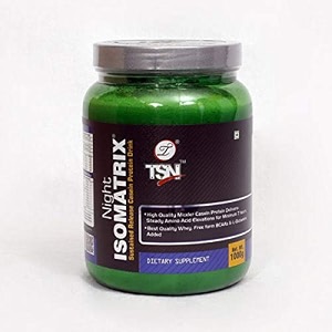 tsn night isomatrix whey protein supplements 1000g pineapple flavour