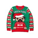 Tstars Kids Ugly Christmas Sweater Dino Gamer Swishmas Boy Girl Holiday