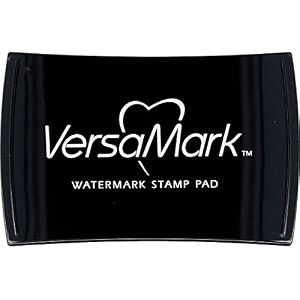 tsukineko vm000001 full-size versamark pigment inkpad 3-inch x 2-inch clear
