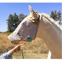 TSZ Horse Fly Mask with Nose Cover - UV Block 70% Breathable Mesh Flymask