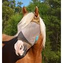 TSZ Horse Fly Mask Standard No Ears UV Block 70% Breathable Mesh Flymask