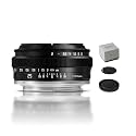 Ttartisan 25Mm F2 Aps-C Manual Focus Mirrorless Camera Lens Compatiable With E Mount A5000 A5100 A6000 A6300 A6400 A6500 A6600 Nex-3 Nex-3N Nex-3R Nex-5T Net-5R Nex-5 Nex-5N Nex-7 Nex5C - Black