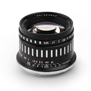 ttartisan 35mm f095 aps-c large aperture manual focus mirrorless cameras lens for z mount compatible like z50