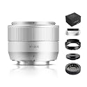 TTARTISAN 35mm F1.8 Mark II for X-Mount Silver AF Lens 35mm F/1.8 APS-C Portrait Lenses for Fuji X-A7 X-H1 X-T100 X-T20 X-T3 X-T30 X-T30II X-T4 XT-50 X-Pro3 X-E4 X-S10 X-M1 X-M5 (Silver)
