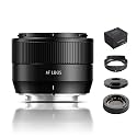 TTARTISAN 35mm F1.8 Mark II for X-Mount Silver AF Lens 35mm F/1.8 APS-C Portrait Lenses for Fuji X-A7 X-H1 X-T100 X-T20 X-T3 X-T30 X-T30II X-T4 XT-50 X-Pro3 X-E4 X-S10 X-M1 X-M5 (Silver)