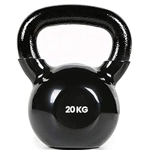 vinyl coated solid kettlebell for for home gym 20 kg