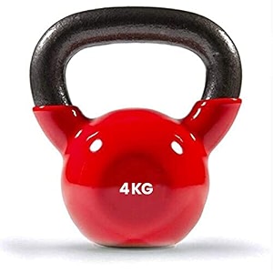 vinyl coated solid kettlebell for home gym 4 kg