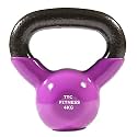 Vinyl Coated Solid Kettlebell for Home Gym, 4 Kg