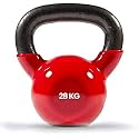 Vinyl Coated Solid Kettlebell for Home Gym, 28 Kg