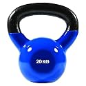 Vinyl Coated Solid Kettlebell for for Home Gym, 20 Kg