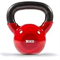Vinyl Coated Solid Kettlebell for for Home Gym, 16 Kg