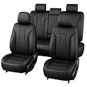 Seat Covers for Buick Envision 2021-2026 5 Seats Black Faux Leather