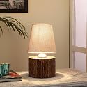 tu casa Wooden Table Lamp Mango Wood