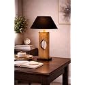 tu casa Mango Wood Table Lamp 