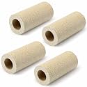Tuanse 4 Pack 1.75 x 4 Inch Tall Round Kiln Posts High Alumina Kiln Posts Ceramic Shelf Supports for High Temperature Kilns Shelf Sturdy Firing Post