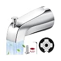 Tub Spout with Pull-Up Diverter - Leak Proof Slip Fit for 1/2" Copper Pipe