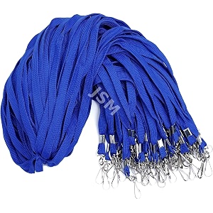 Tubeless Flat Lanyard ID Badge Lanyards with