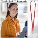 Tubeless Flat Lanyard ID Badge Lanyards with