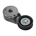 TUCAREST 38104 (For 3.4L 207Cid/3.5L 213Cid) Drive Belt Tensioner Pulley Assembly Fit For 02-07 Bu-ick Rendezvous /05-09 Chevy Equinox, 97-03 Malibu /99-04 Alero /99-05 Po-ntiac Montana [# 12563083]