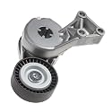 TUCAREST 38148 (For 1.8L Turbo/2.0L - A4 Body Code) Drive Belt Tensioner Pulley Assembly Fit For 98-04 Au-di A3 /99-06 TT /99-05 V-W Beetle /00-06 Golf /00-05 Jetta [# 06A903315D 06A903315E]