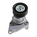 TUCAREST 38158 (w/3 Bolt Design) Drive Belt Tensioner Pulley Assembly Fit For Chevy G-MC 99-08 Silverado Sierra 1500, 2003-2008 Escalade Tahoe Yukon Escalade Avalanche Savana 1500 [12554027 12580162]