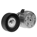 TUCAREST 38185 (For 3.3L/3.8L V6) Drive Belt Tensioner Pulley Assembly Fit For 01-07 Ch-rysler Town &amp; Country/Do-dge Grand Caravan, 01-03 Voyager /02-05 Je-ep Liberty Wrangler [# 4861277AB]